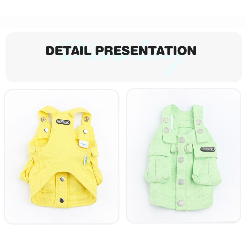 MookiPet® Adjustable Shaka Color Frock Vest for Dogs & Cats