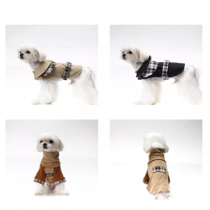 BITEONE® British Style Pet Wool Sweater & Coat