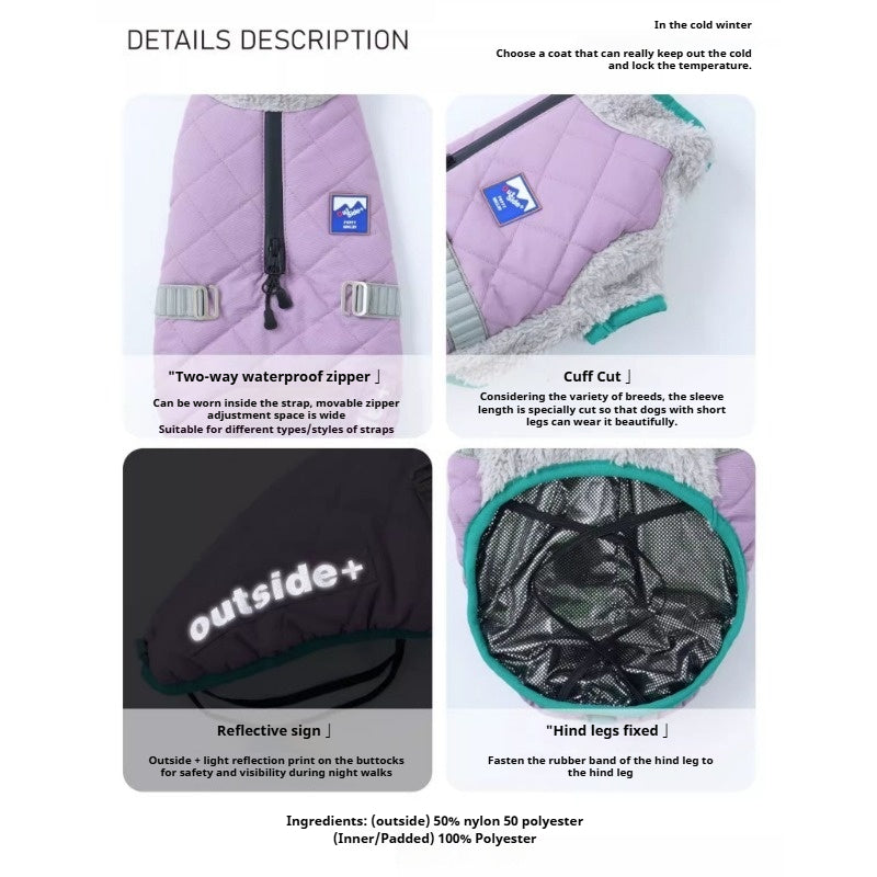 PuppyGallery® Rockies Coat for Dogs