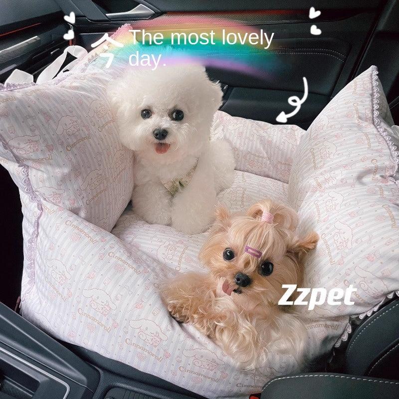 Zzpet® Laurel Pet Car Bed - KIKOPALS