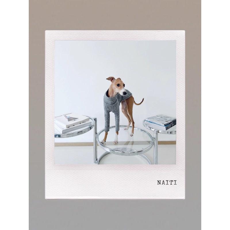 GASU® Grey Slim-Fit Two-Legged Dog Shirt - KIKOPALS