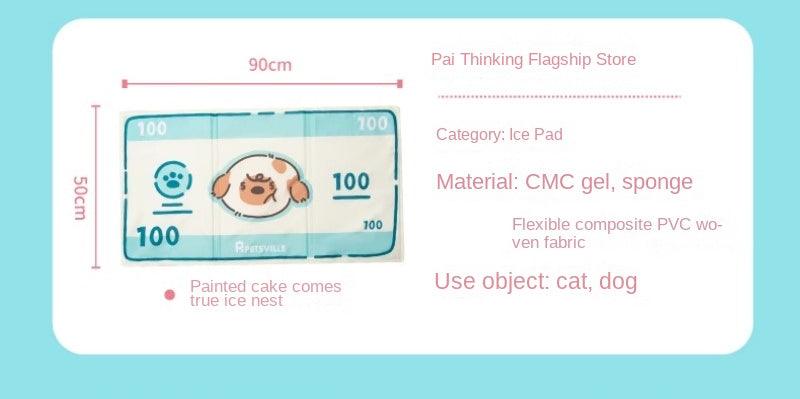 PETSVILLE® Large Cooling Pet Mat - KIKOPALS