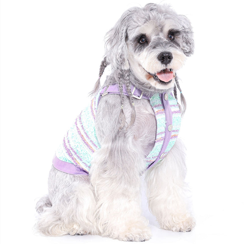 MookiPet® Colorful Striped Dog Vest