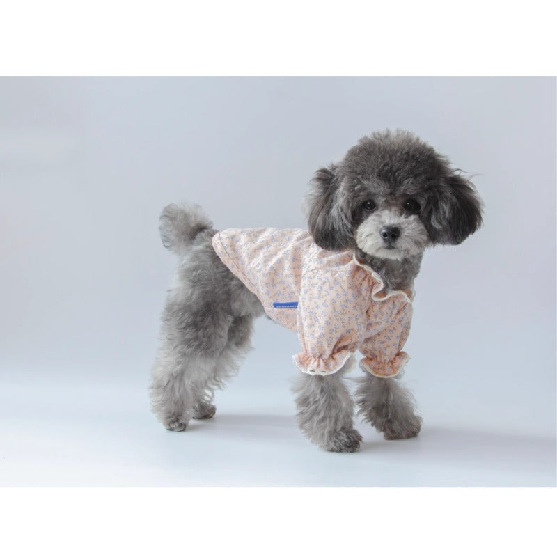 MARSHMALLOW® Comfortable Floral Print Dog Shirt