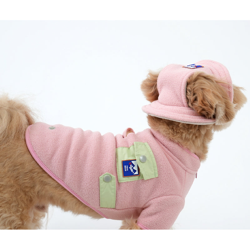 PuppyGallery® Aurora Fleece Fisherman Hat for Small to Medium Dogs