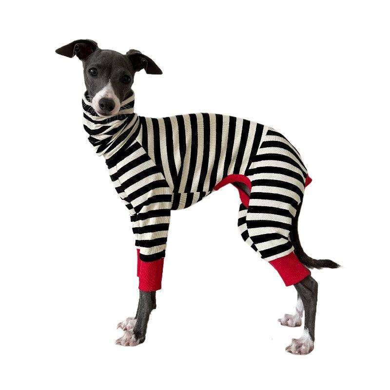 A HUNTING DOG® Striped Dog Jumpsuit - KIKOPALS