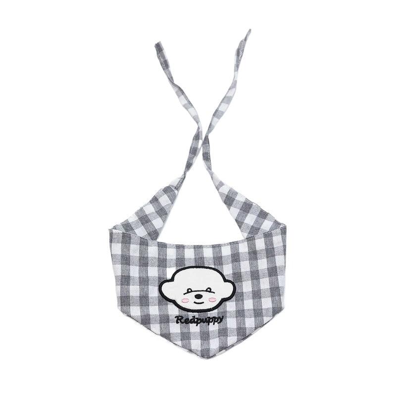 LMODO® Plaid Pet Bandana - KIKOPALS