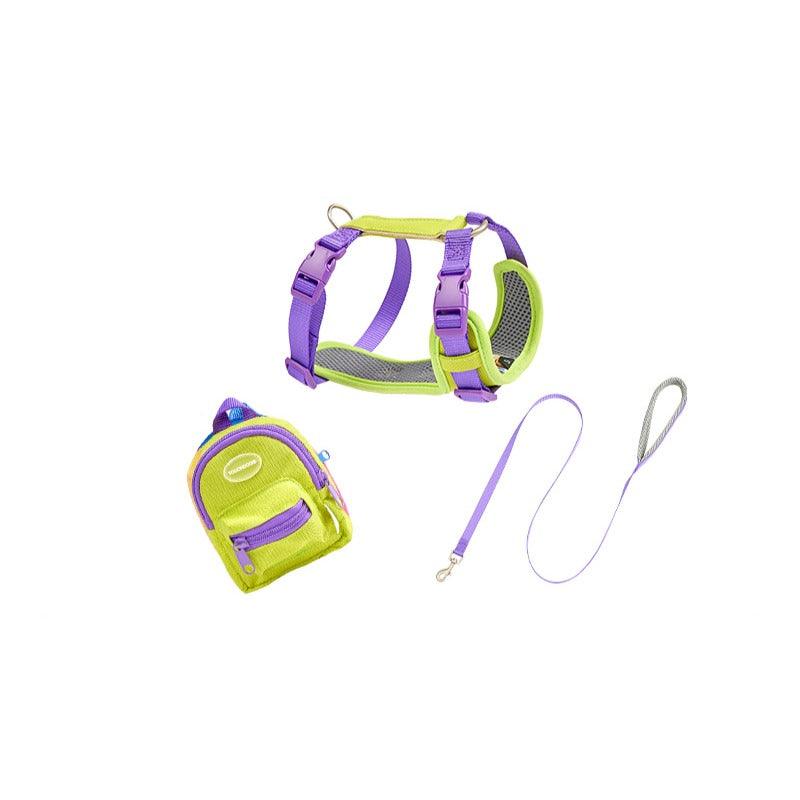 TOUCHDOG® Sauntering Bag Harness & Leash Set - KIKOPALS