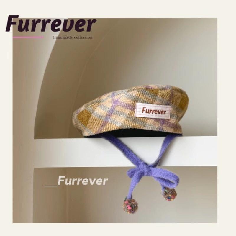 Furrever® Merlot Beret for Pets - KIKOPALS