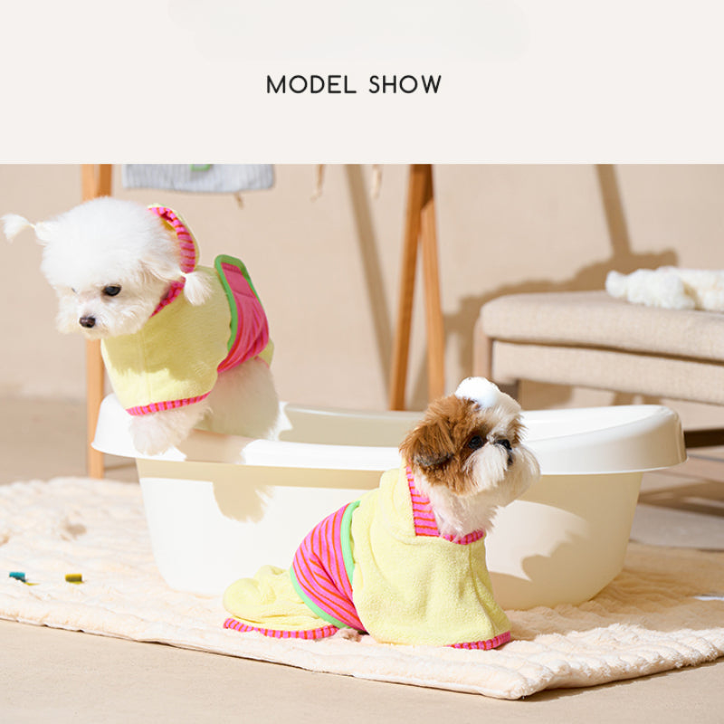 LIKAPAWS® Reversible Pet Bathrobe For Dogs