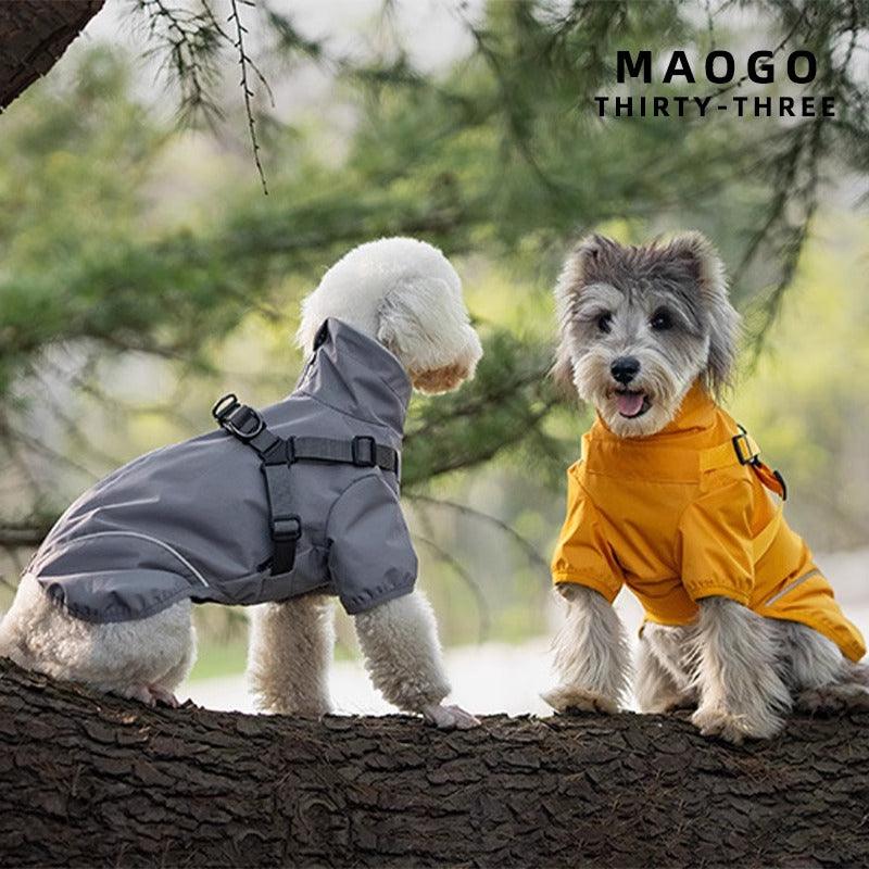 MAOGO® Waterproof Pet Harness with Cloak - KIKOPALS