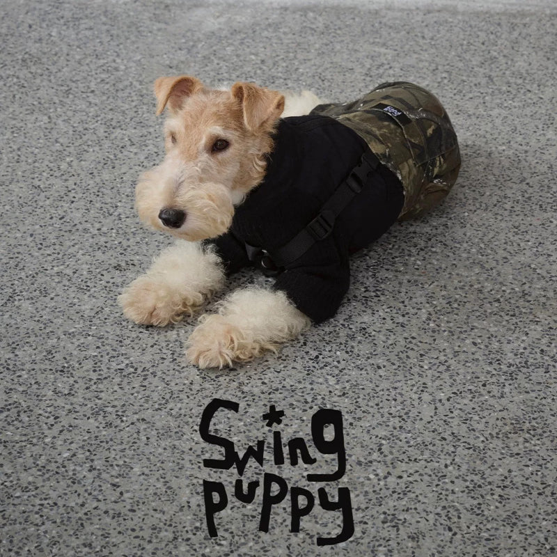 Swingpuppy® Dog Nylon & Knit High-Neck Base Layer