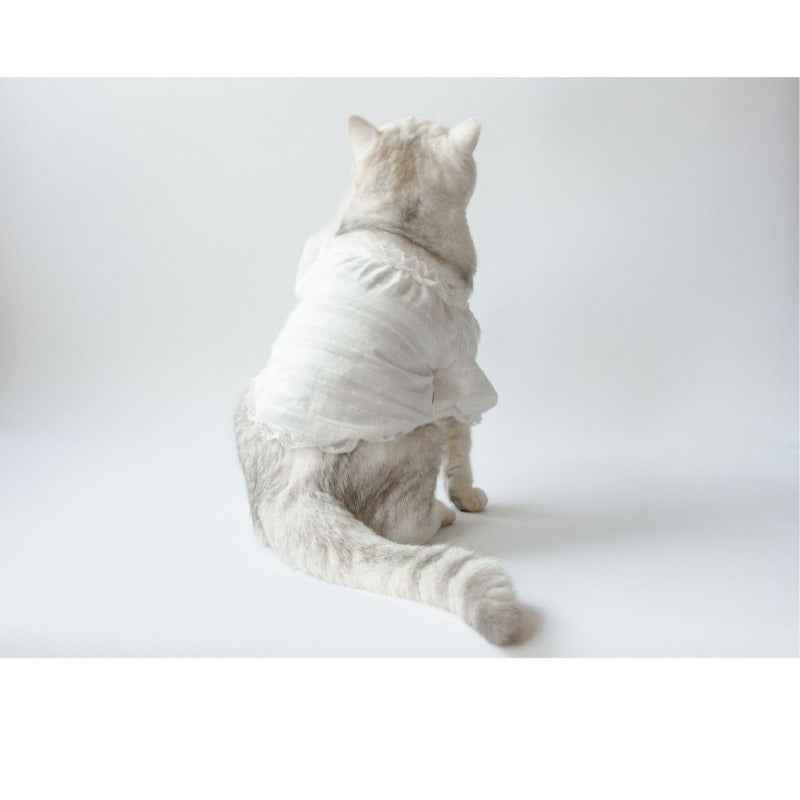 MARSHMALLOW® Cotton Bubble Sleeve Shirt for Dogs