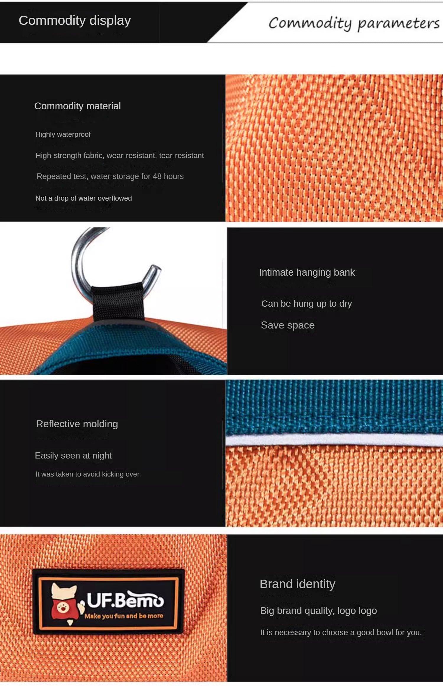 UFBemo® Foldable Pet Bowl - KIKOPALS