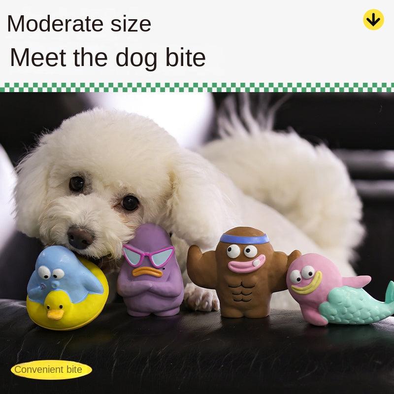 Qmonster® Clay Sculpture Series Dog Plush Toy - KIKOPALS