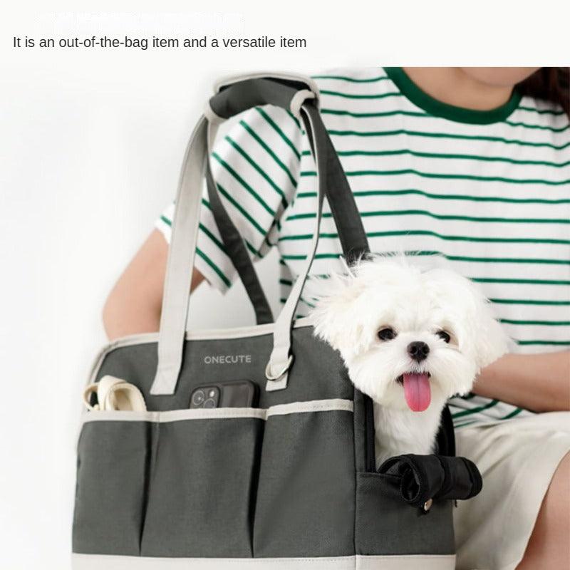 ONTCUTE® Gray Pet Carrier - KIKOPALS