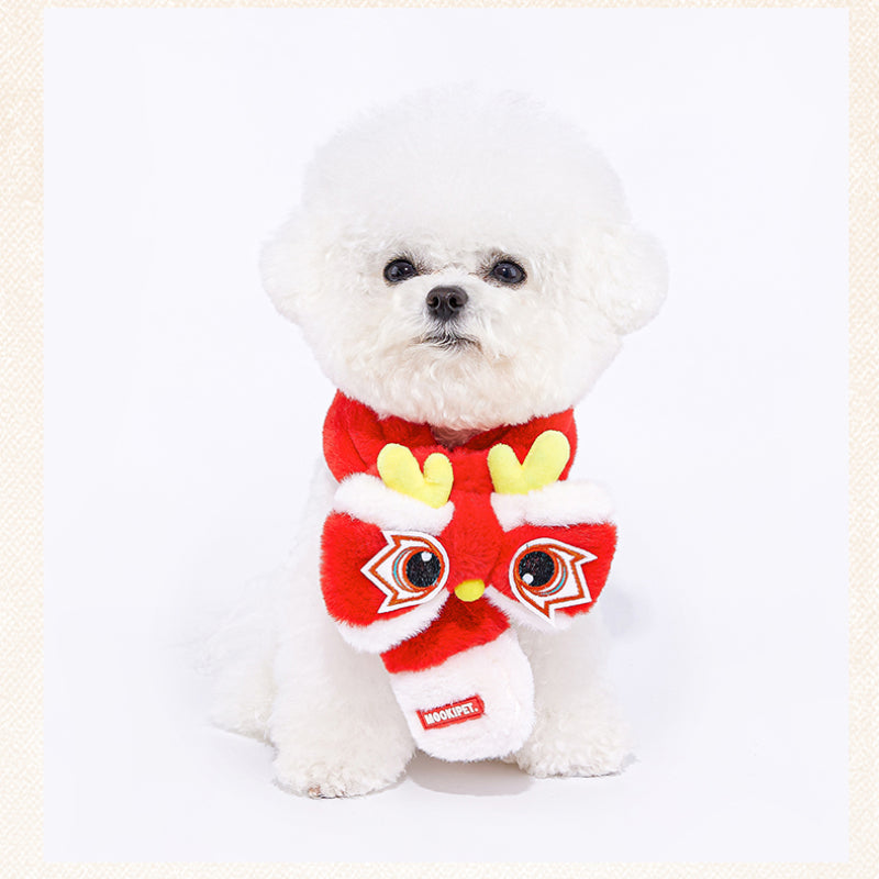 MookiPet® Dragon Plush Scarf for Dogs & Cats