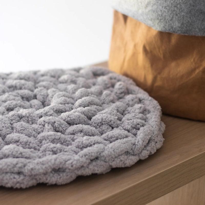 inFluffy® Knitted Plush Pet Cushion - KIKOPALS