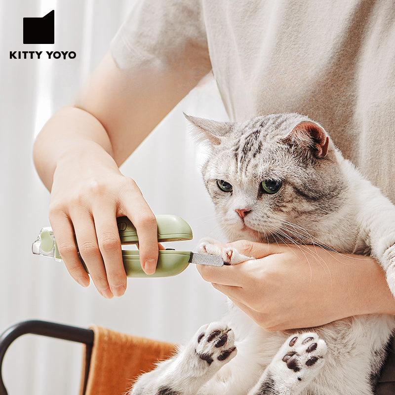 KITTY YOYO® Dusang Green Cat Nail Clippers - KIKOPALS