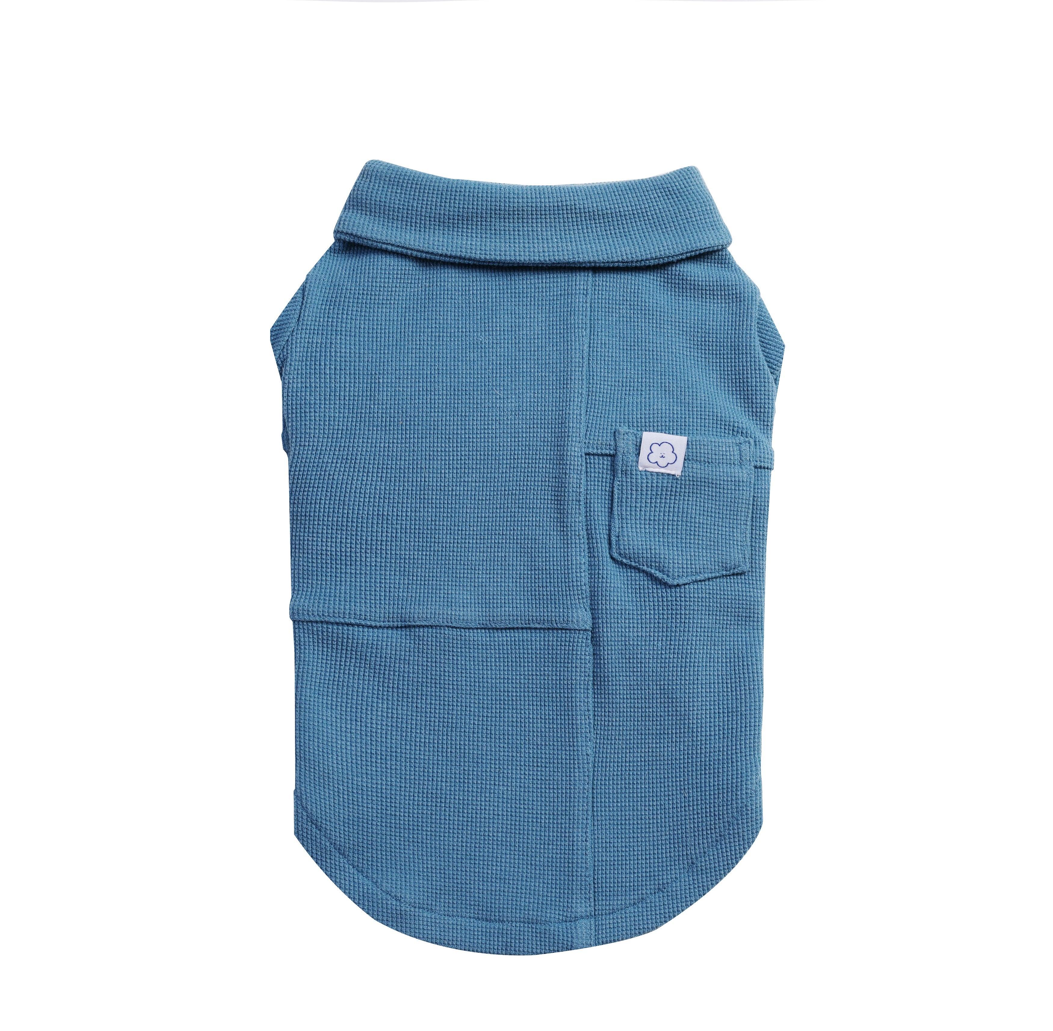 MQPET® Waffle-Knit Pet Polo Shirt - KIKOPALS