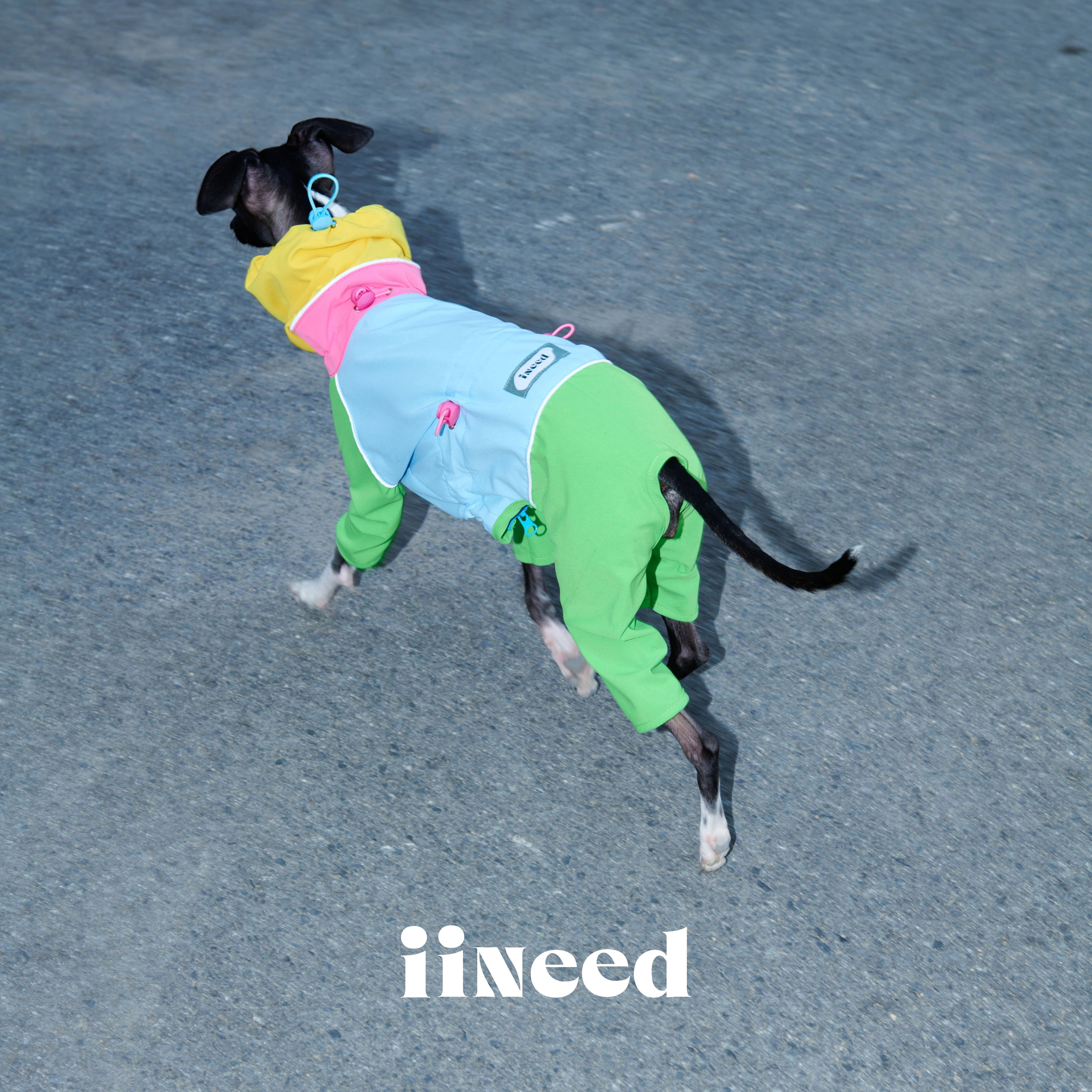 iiNeed® Waterproof Jacket Color-Block for Dogs