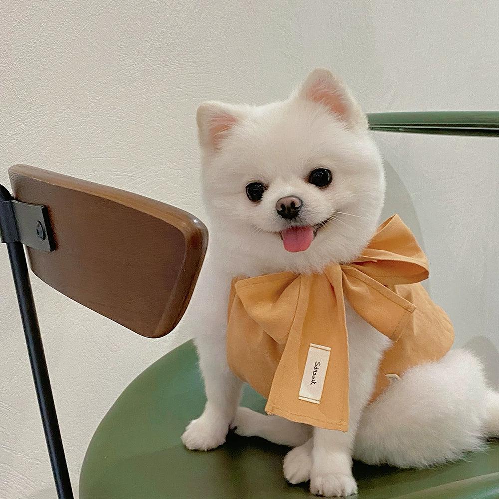 SANSUUK® Bow-Knot Linen & Cotton Pet Sling - KIKOPALS