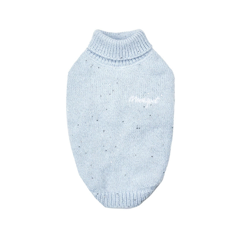 MookiPet® Sequined Turtleneck Sweater for Dogs