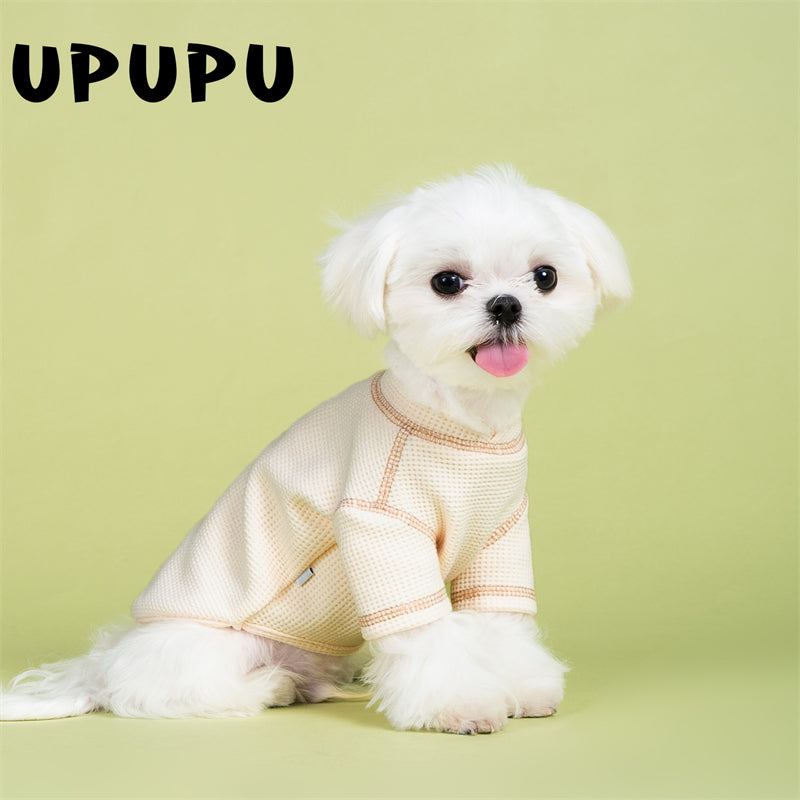 UPUPU® Vintage Waffle Knit Shirt for Dogs