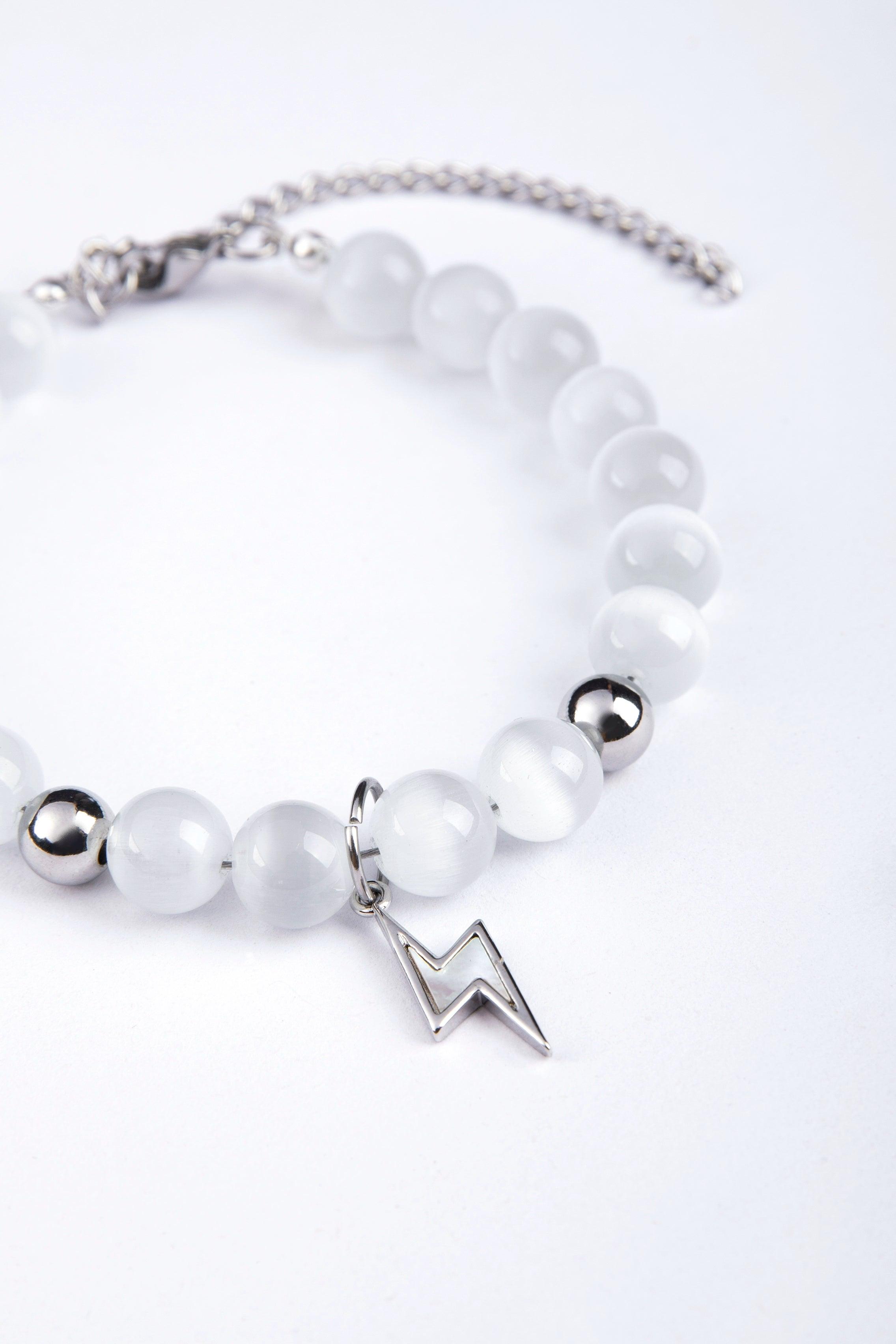 MQPET® Lightning Pendant Jade Pet Necklace - KIKOPALS