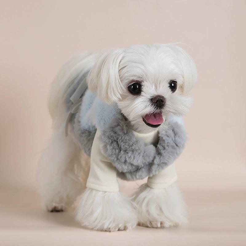 Dottylab® Furry Patchwork Dog Vest - KIKOPALS