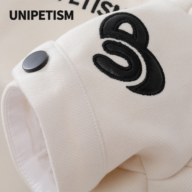 UNIPETISM® Brushed Fleece Jacket for Cats and Small Dogs