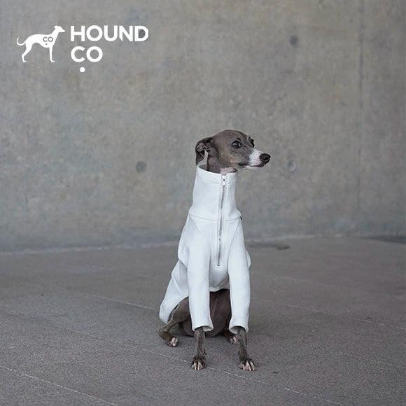 Hound Co.® Ribbed Half-Zip Dog Top - KIKOPALS