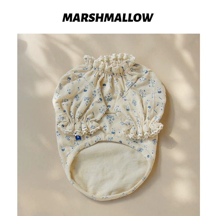 MARSHMALLOW® Comfortable Floral Print Dog Shirt