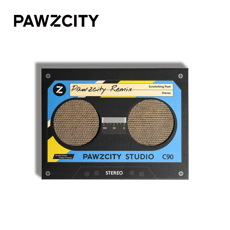 PAWZCITY® Retro Cat Scratcher & Mat