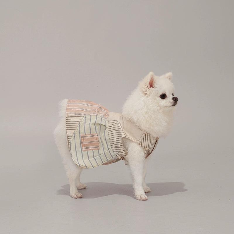 Dottylab® Striped Patchwork Flared Dress - KIKOPALS