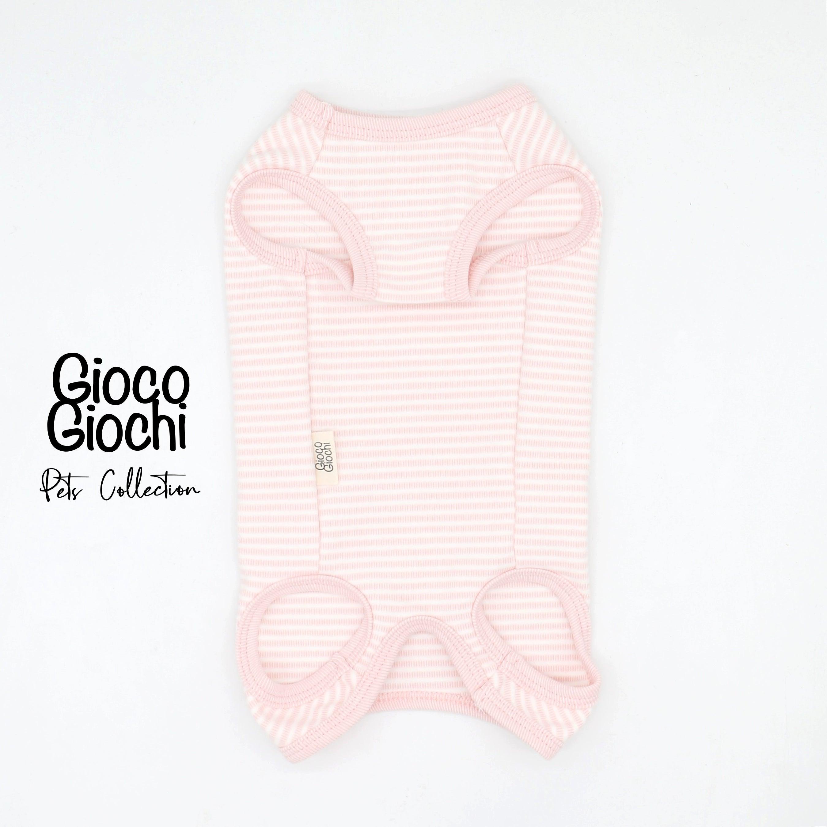 GiocoGiochi® Cotton Striped Four-Legged Dog Home Base Layer - KIKOPALS