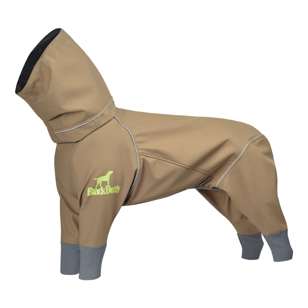 BlackDoggy® Warm Hardshell Four-Legged Jacket for Dogs
