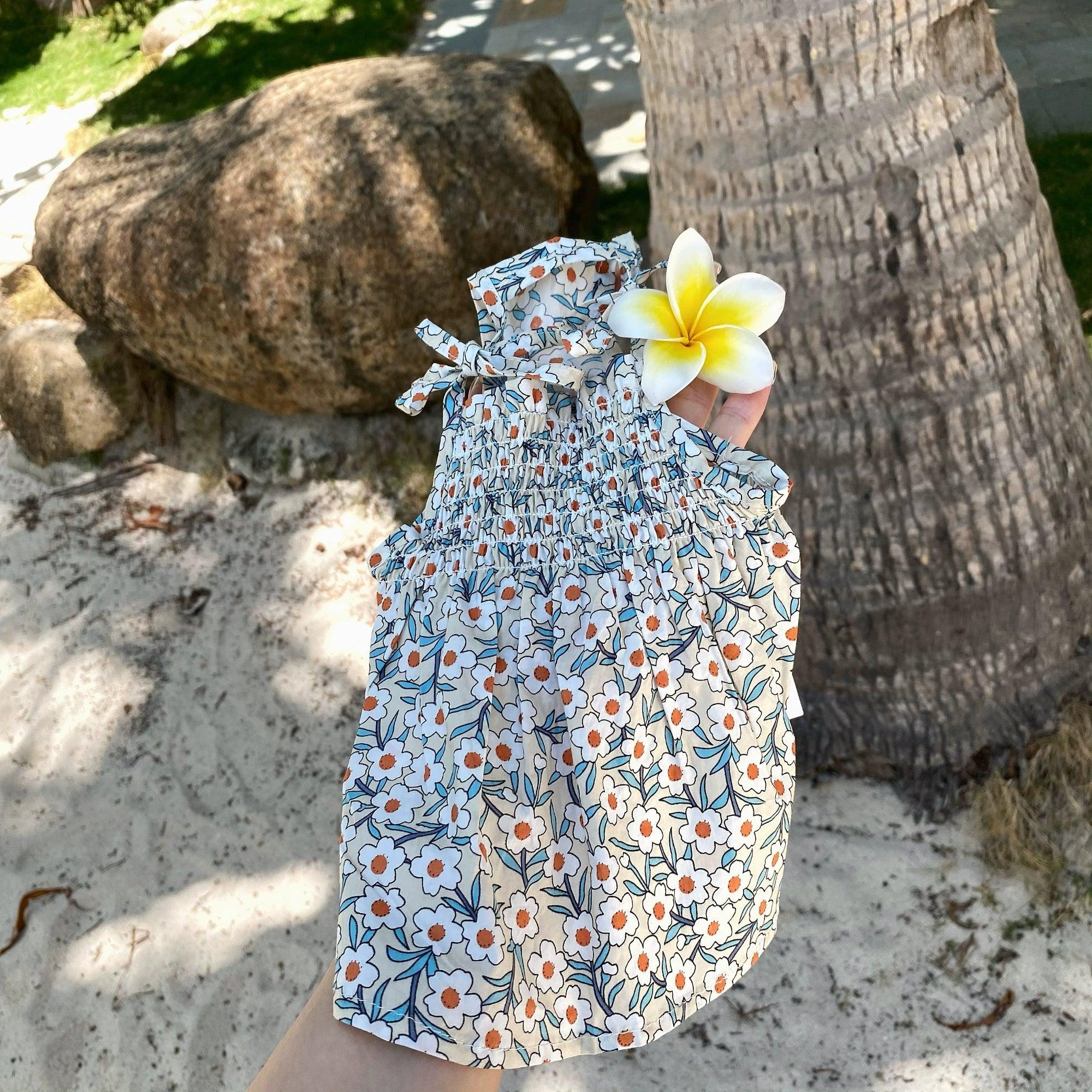 TUBPETT® Floral Ruffle Pet Sundress - KIKOPALS