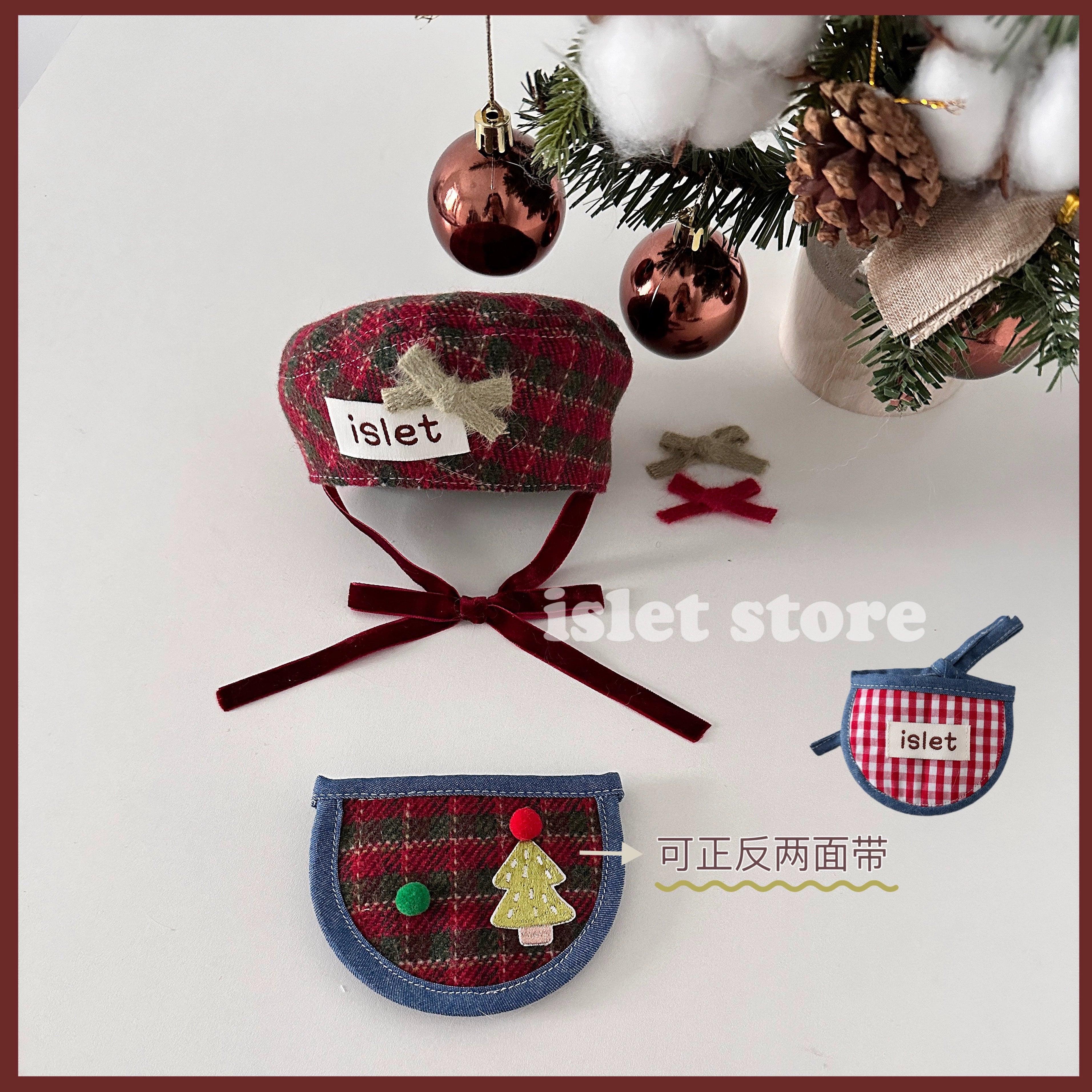 islet store® Christmas Collection Pet Hat / Bandana / Scarf - KIKOPALS
