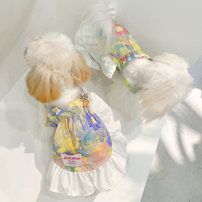 MooliBang® Original Painting Pet Dress for Small Dogs