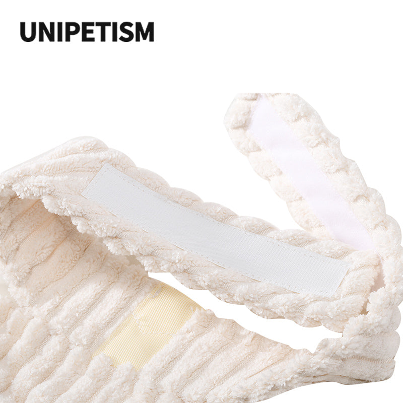 UNIPETISM® Pet Imported Tech Velcro Towel Leash & Harnees Set