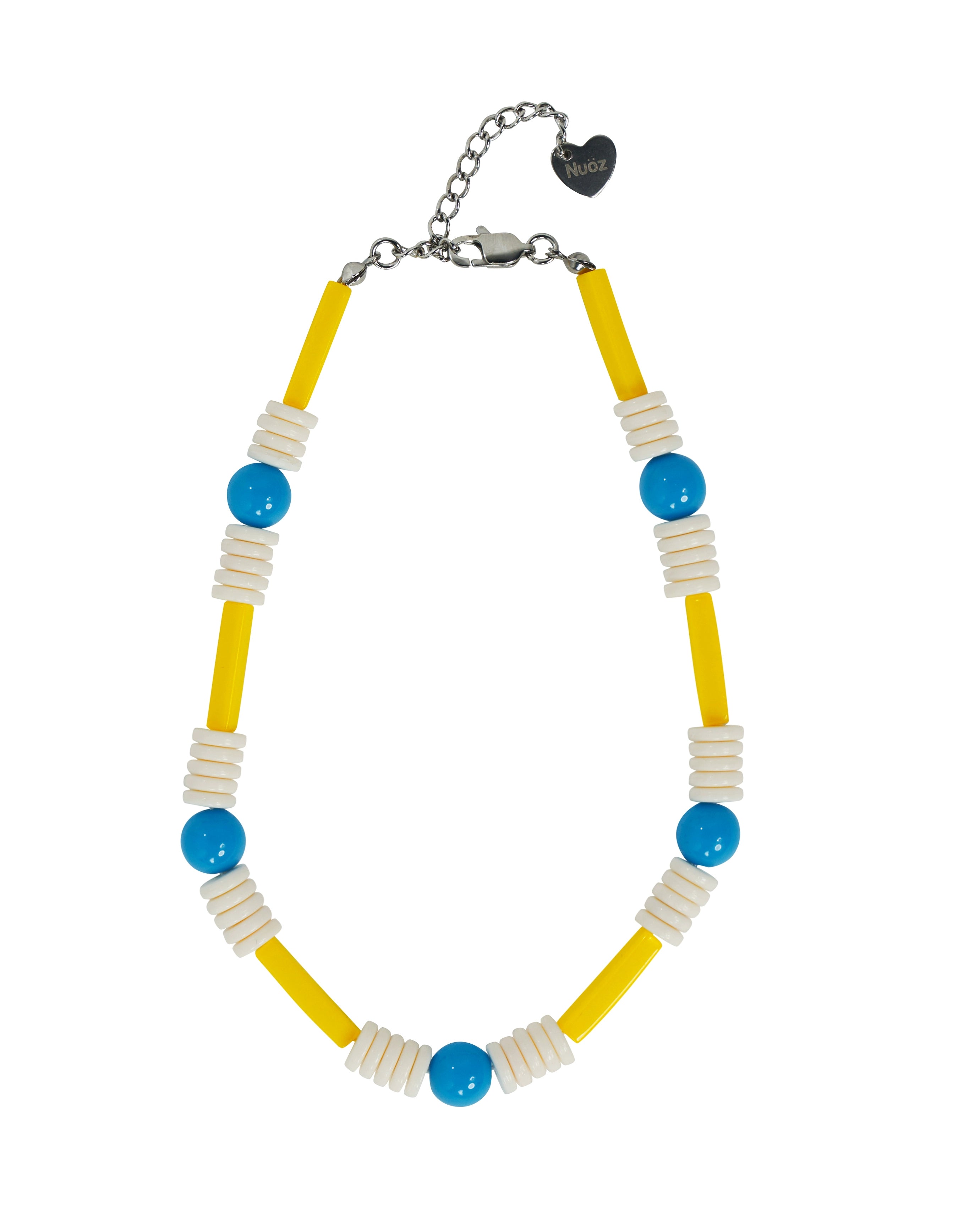 Nuoz® N Series Color-Block Beaded Pet Necklace