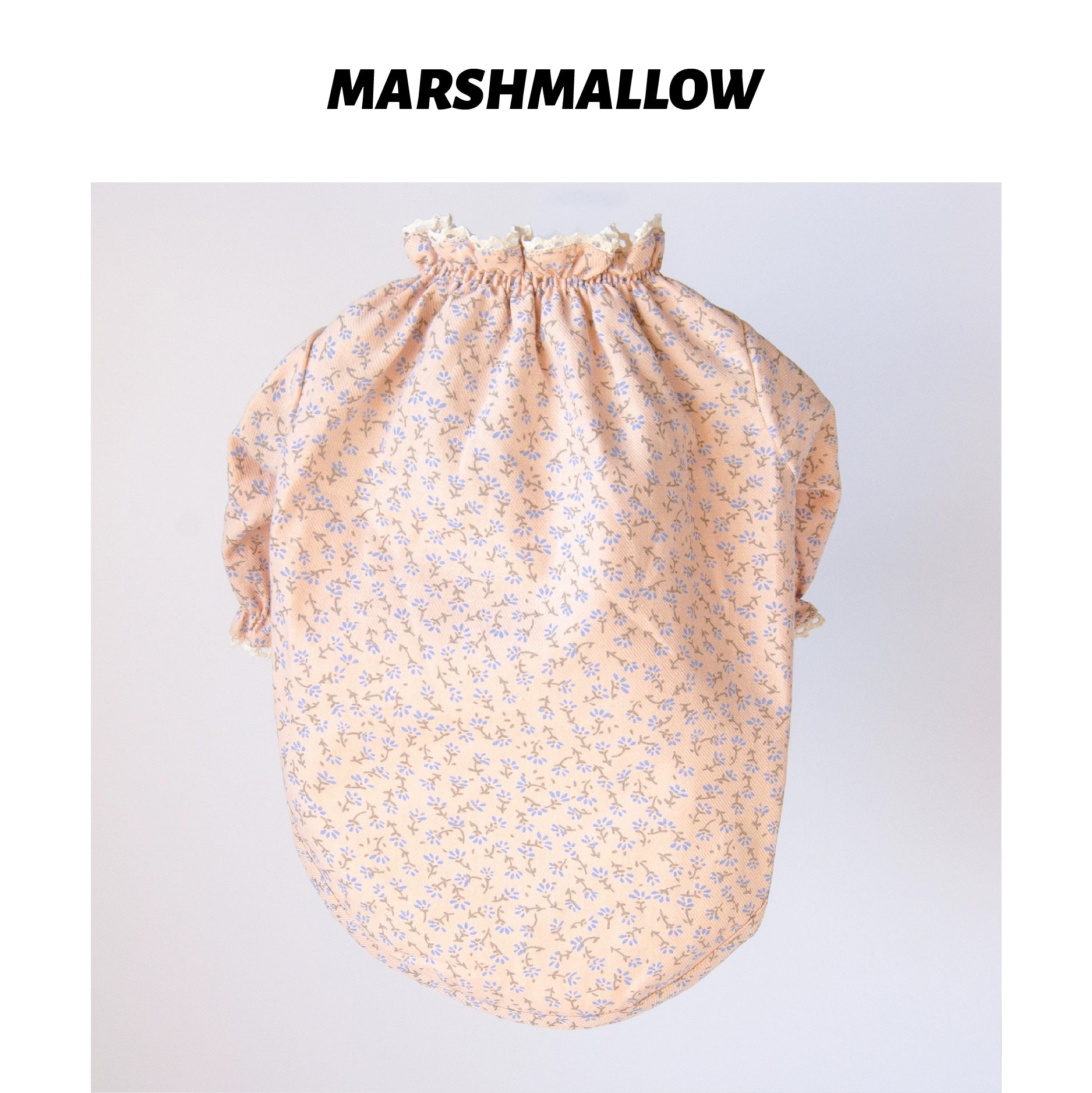 MARSHMALLOW® Comfortable Floral Print Dog Shirt