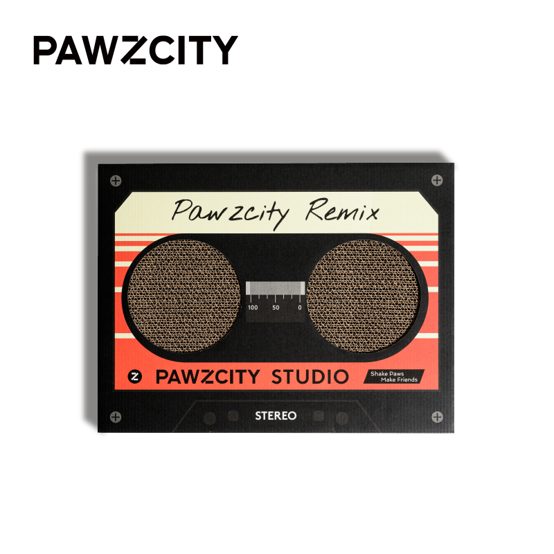 PAWZCITY® Retro Cat Scratcher & Mat