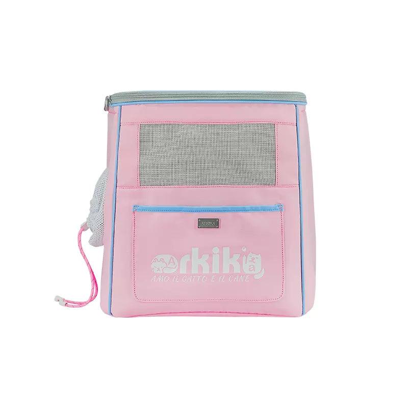 ARKIKA® Pink Multifunctional Pet Backpack - KIKOPALS