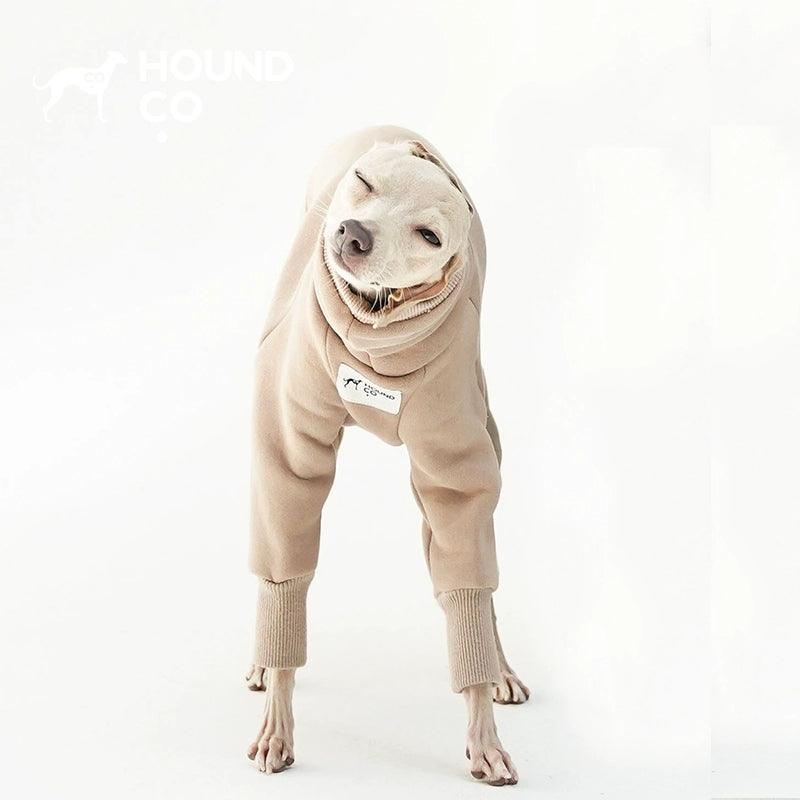 Hound Co.® Soft Fleece Solid Color Dog Jumpsuit - KIKOPALS