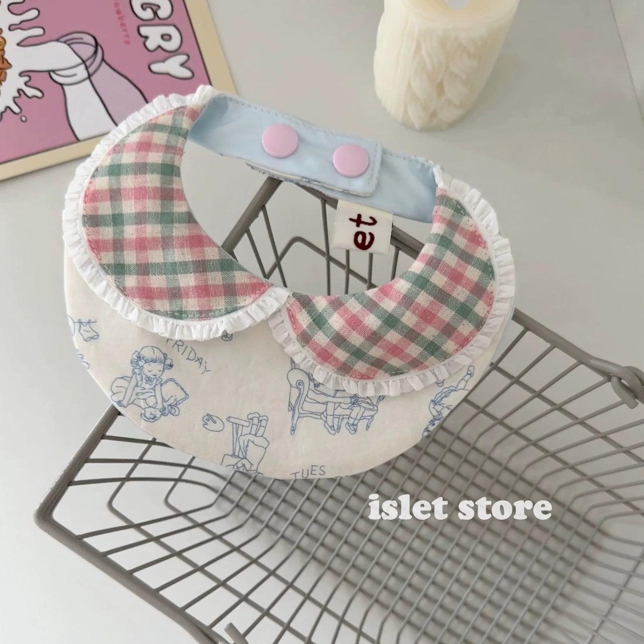 islet store® Plaid Pet Bib - KIKOPALS