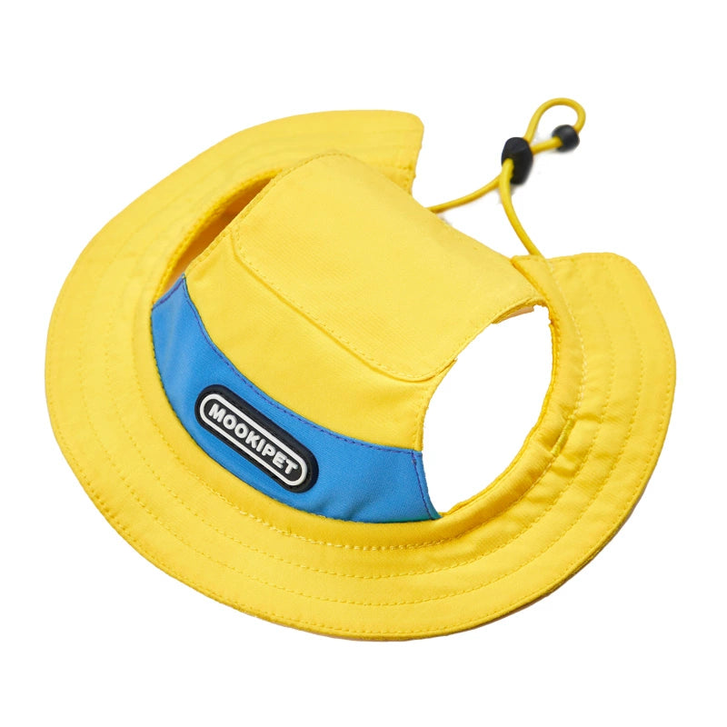 MookiPet® Outdoor Color-Block Down Vest & Hat for Dogs