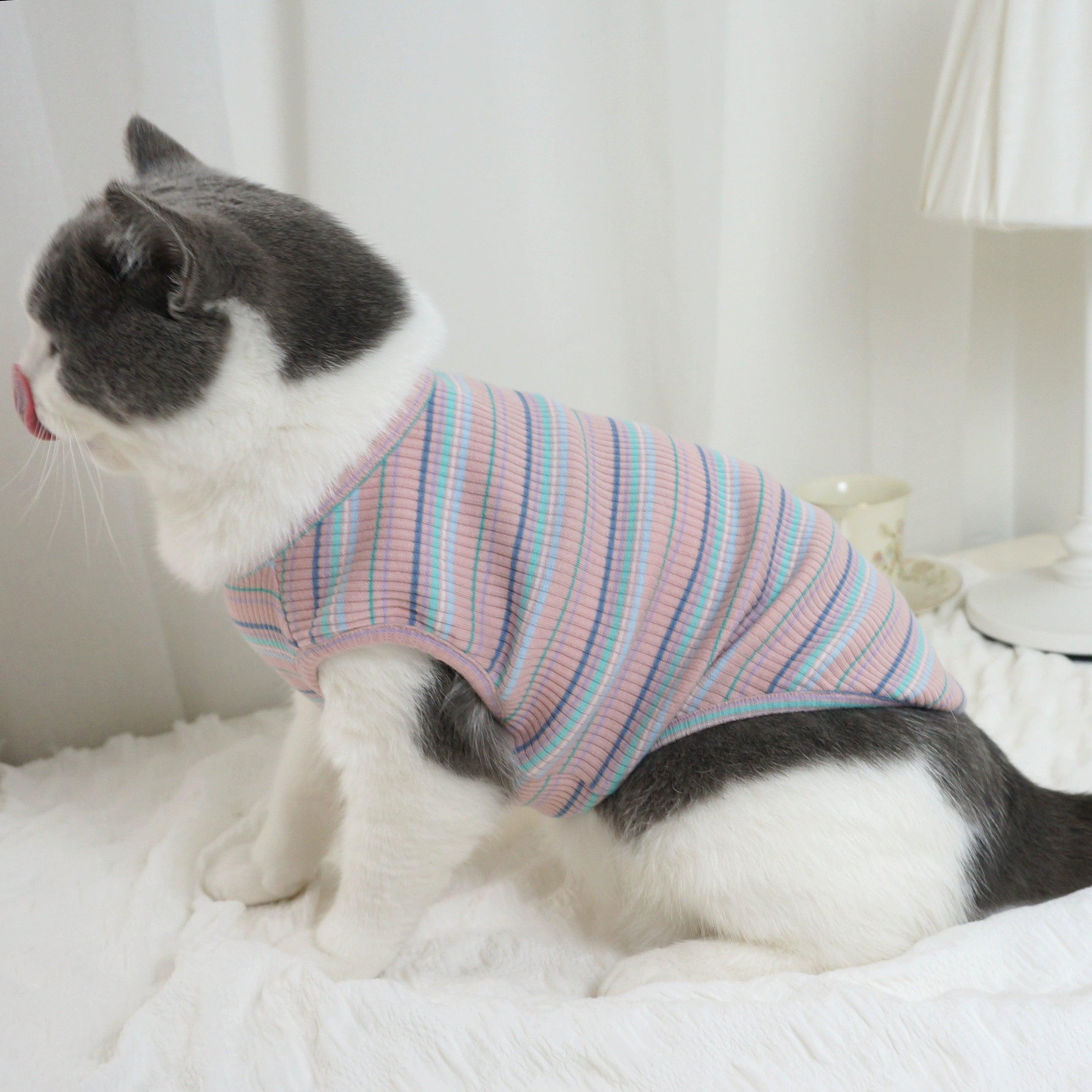 BOWWW® Rainbow Stripe Pet Tank Top - KIKOPALS