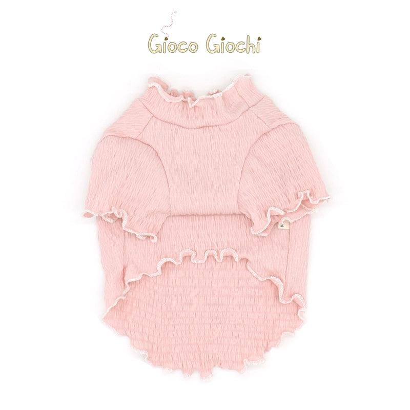 GiocoGiochi® Cotton Ruffle Dog Short Sleeve Tee - KIKOPALS